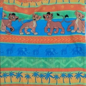 Lion king sheet vintage